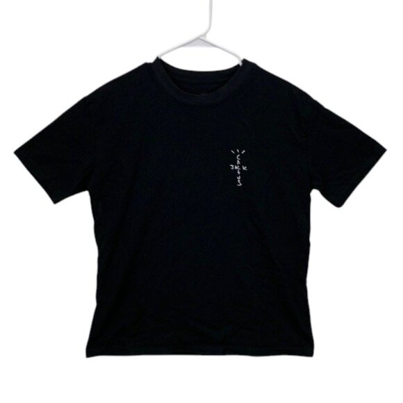 Cactus Jack Travis Scott T-Shirt Men’s Size L Black Graphic Hip Hop Streetwear - Picture 1 of 10